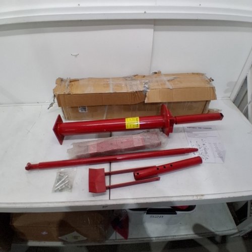 PORTABLE TIRE CHANGER, MANUAL BED BREAKER, RED image 2