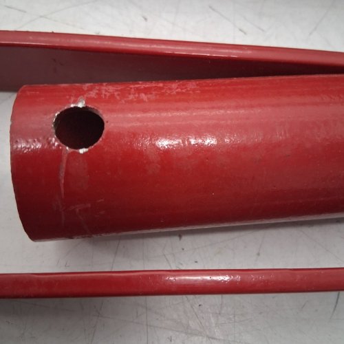 PORTABLE TIRE CHANGER, MANUAL BED BREAKER, RED image 3