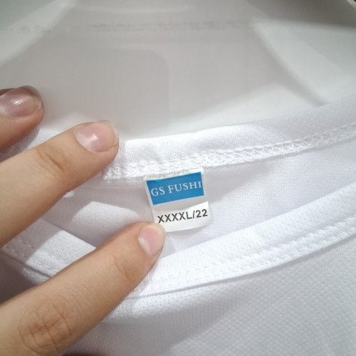 KID'S GS FUSHI SHORT SLEEVE T-SHIRT - XXXXL - WHITE image 3