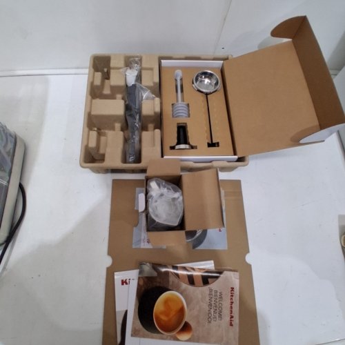 KITCHENAID SEMI AUTOMATIC ESPRESSO MACHINE WITH BURR GRINDER - 2 CUP - STAINLESS STEEL (MODEL: KES6551SX) image 8