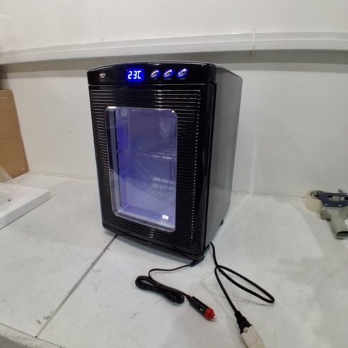 MINI FRIDGE 3 LAYERS PORTABLE COOLER AND WARMER WITH CAR ADAPTER - 25L - BLACK (MODEL:CWF-25L) image 4