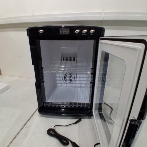 MINI FRIDGE 3 LAYERS PORTABLE COOLER AND WARMER WITH CAR ADAPTER - 25L - BLACK (MODEL:CWF-25L) image 5