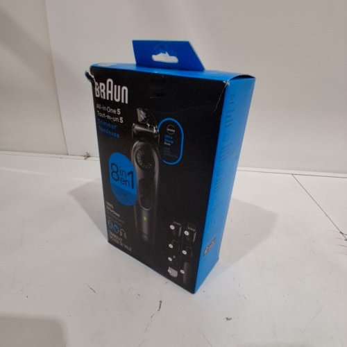 8PC BRAUN 8 IN 1 BEARD ,HAIR & BODY ALL IN ONE TRIMMER KIT - (MODEL: AIO5480) image 5