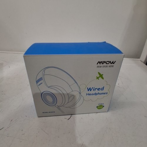 KID'S MPOW WIRED HEADPHONES - PINK/WHITE (MODEL: BH297B) image 3