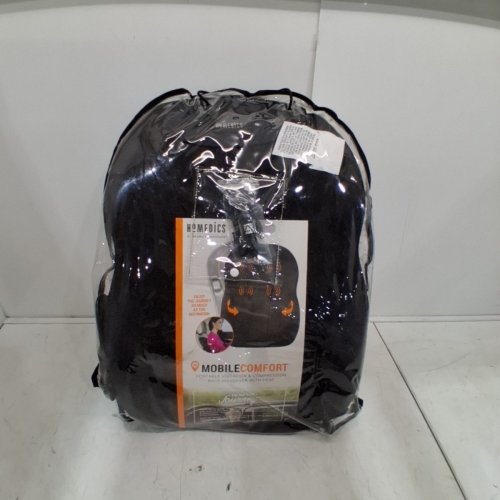 HOMEDICS MOBILE COMFORT PORTABLE VIBRATION & COMPRESSION BACK MASSAGER WITH HEAT - BLACK (MODEL: TA-MCSBK200H) image 4