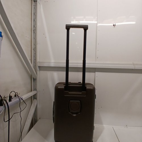 NINETYGO JOURNEY 2.0 HARDSHELL CARRY-ON LUGGAGE - 20" SUITCASE WITH FRONT COMPARTMENT & TSA LOCK - DARK CHOCOLATE AMERICANO/BROWN (MODEL: CASR-CFE-BK20) image 4