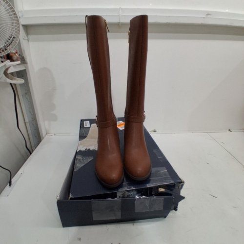 WOMEN'S TOMMY HILFIGER DIWAN 3 FASHION BOOT - SIZE 5.5M - TAN (MODEL: TWDIWAN3-268) image 2