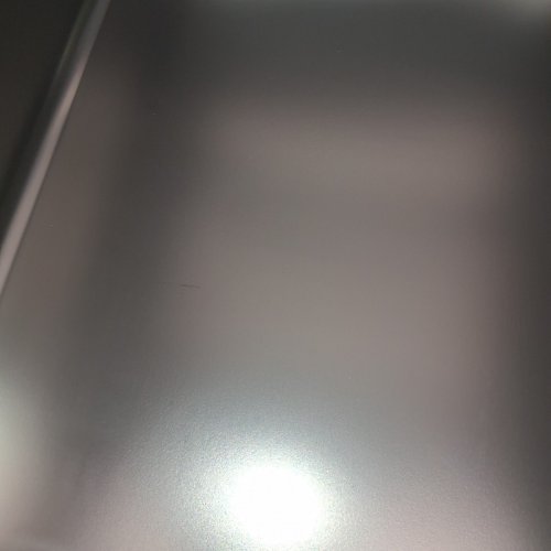 FEANDREA CAT LITTER BOX WITH FLIP LID LITTER CATCHER MAT AND BOX 2 DOORS SCOOP - STAINLESS STEEL/LIGHT GRAY image 5
