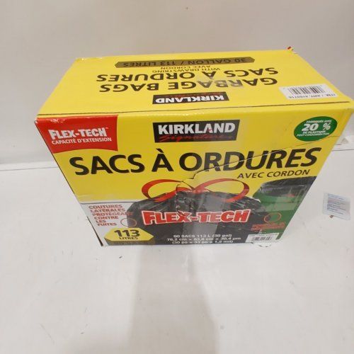 89PK KIRKLAND SIGNATURE FLEX-TECH GARBAGE BAGS - 30GAL image 3