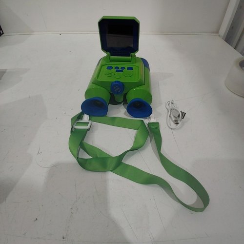 AHALFCIT DIGITAL NIGH VISION KIDS BINOCULARS WITH BUILT-IN CAMERA - 2.4" SCREEN; 10X ZOOM - GREEN AND BLUE image 3
