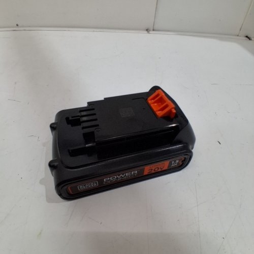 BLACK+DECKER 20V MAX* RECHARGEABLE BATTERY - BLACK/ORANGE (MODEL: LBXR20) image 2