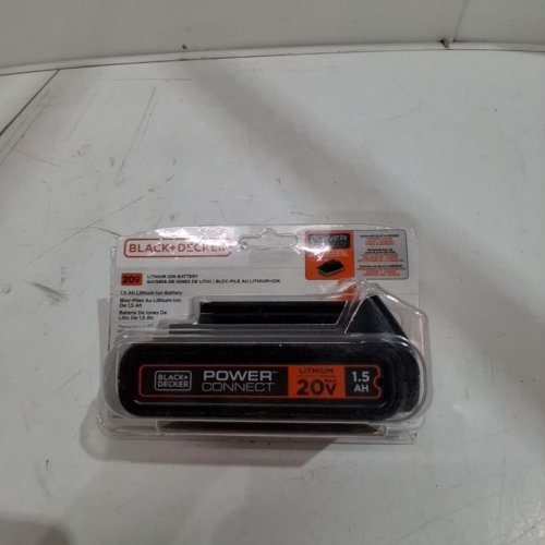 BLACK+DECKER 20V MAX* RECHARGEABLE BATTERY - BLACK/ORANGE (MODEL: LBXR20) image 4