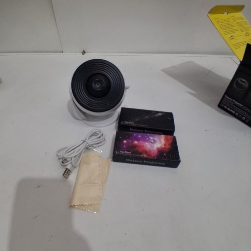 GALAXY LIGHT PROJECTOR - INCLUDES 12 DISKS - WHITE (MODEL: BL-DQY02) image 4
