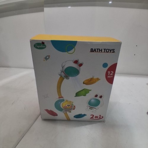 FRIJIBAO 2-IN-1 BATH SHOWER HEAD AND STACKING BOAT - AGE 12M+ - MULTICOLOR image 2