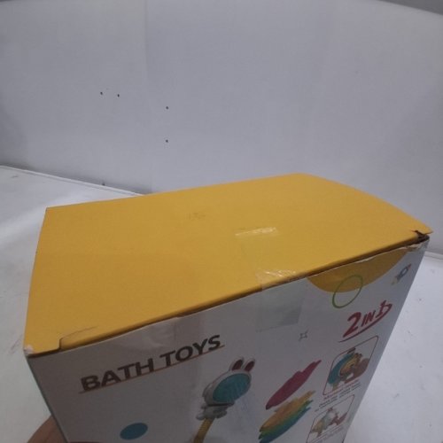 FRIJIBAO 2-IN-1 BATH SHOWER HEAD AND STACKING BOAT - AGE 12M+ - MULTICOLOR image 3