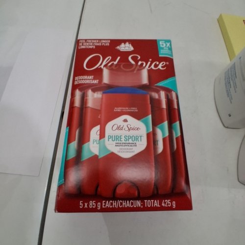 5PK MENS OLD SPICE SWAGGER DEODORANT - SCENT OF PURE SPORT - 85G/EACH image 3