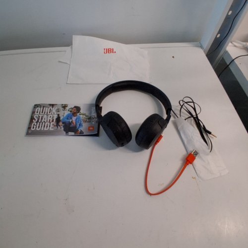 JBL TUNE 670NC BLUETOOTH WIRELESS HEADPHONES WITH ADAPTIVE NOISE CANCELLING AND HANDS-FREE CALLS - BLACK (MODEL: JBLT670NCBLUAM) image 3