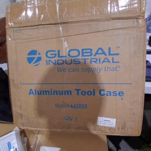 GLOBAL INDUSTRIAL ALUMINUM TOOL CASE - SILVER (MODEL: 442893) image 2
