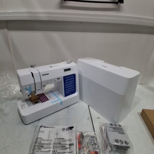 BROTHER COMPUTERIZED SEWING AND QUILTING MACHINE LCD DISPLAY WIDE TABLE - WHITE (MODEL:CS7000X ) image 6