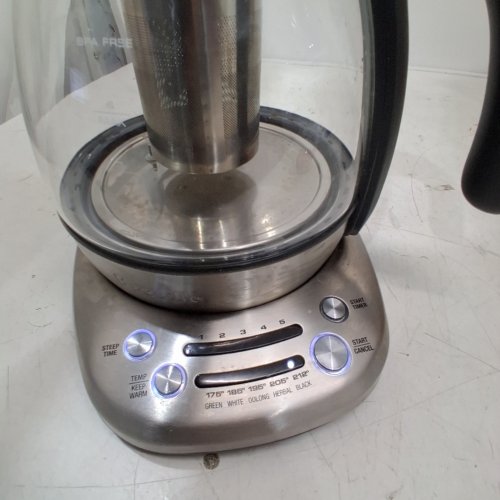 BREVILLE SMART TEA INFUSER COMPACT 34OZ - BRUSHED STAINLESS STEEL (MODEL:BTM500 ) image 2