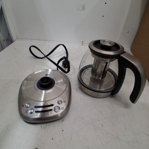 BREVILLE SMART TEA INFUSER COMPACT 34OZ - BRUSHED STAINLESS STEEL (MODEL:BTM500 ) image 3
