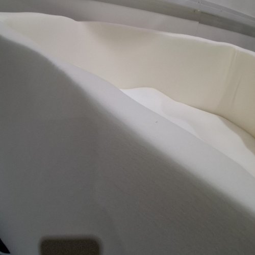 KIDS SOFT FOAM BALL PIT *BALLS NOT INCLUDED* - 43" X 15" - CREAM image 3