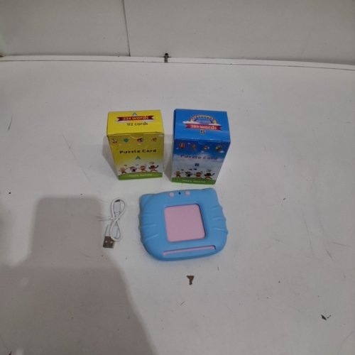 MONTESSORI VOCABULARY FLASH CARD TOY FOR TODDLERS - 510 WORDS - BLUE / PINK (MODEL: Y2-B) image 3