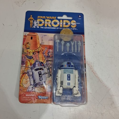 KENNER STAR WARS DROIDS THE BLACK SERIES ARTOO-DETOO (R2-D2) ACTION FIGURE - WHITE AND BLUE image 2