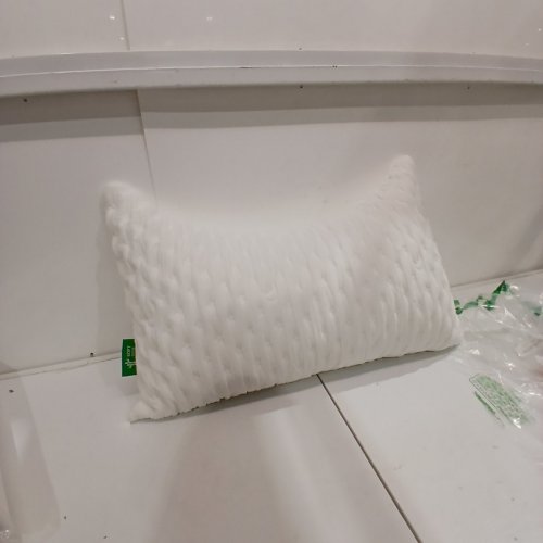 KUCEY DUAL SIDED SOFT COOLING SHREDDED MEMORY FOAM PILLOW - STANDARD -WHITE image 2