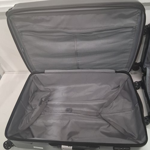 2PC SAMSONITE WINFIELD 2 FASHION SPINNER LUGGAGE SET WITH TSA LOCKS - CHECKED & CARRY-ON - BRUSHED ANTHRACITE (MODEL: 151257-2849) image 3