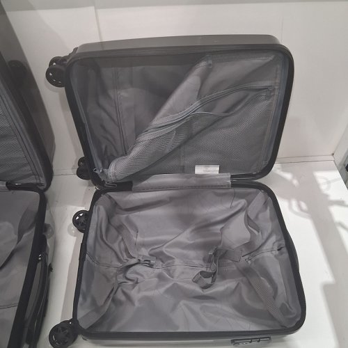 2PC SAMSONITE WINFIELD 2 FASHION SPINNER LUGGAGE SET WITH TSA LOCKS - CHECKED & CARRY-ON - BRUSHED ANTHRACITE (MODEL: 151257-2849) image 4