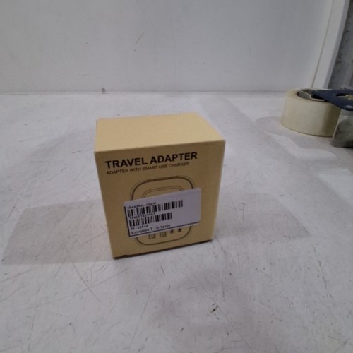 VYLEE TRAVEL PLUG ADAPTER FOR EUROPE - 2 AC OUTLETS, 2 USB-C, 2 USB PORTS - WHITE image 4