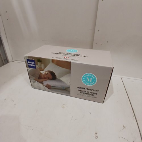 MARTHA STEWART MEMORY FOAM COOLING PILLOW - QUEEN (18" X 28") (MODEL: 1392500) image 3