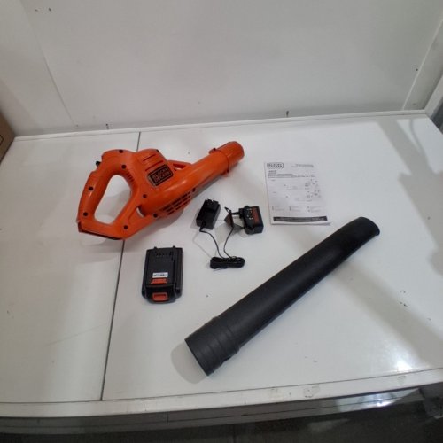BLACK + DECKER 20V MAX LITHIUM CORDLESS BLOWER (MODEL: LSW221) image 3