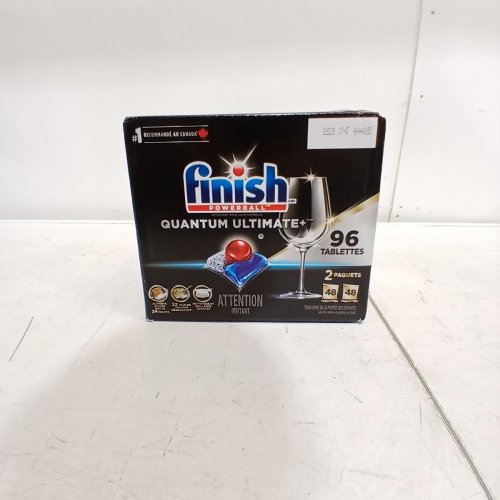 2PK FINISH QUANTUM ULTIMATE DISHWASHER DETERGENT TABLETS - 96 TABS image 2