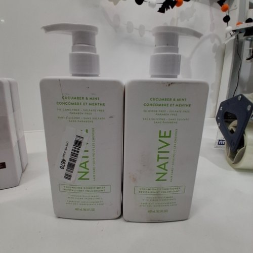 2 NATIVE CUCUMBER & MINT VOLUMIZING CONDITIONER - 487 ML EACH image 2