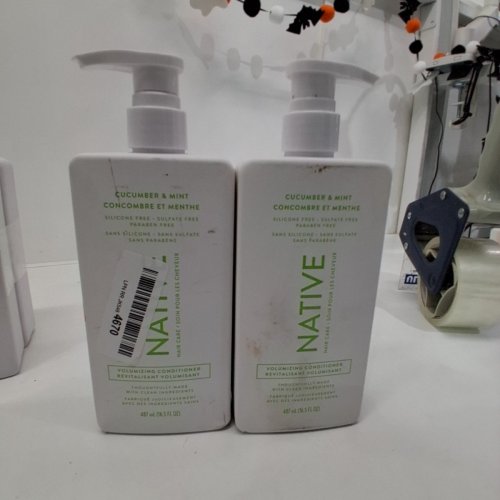 2 NATIVE CUCUMBER & MINT VOLUMIZING CONDITIONER - 487 ML EACH image 4