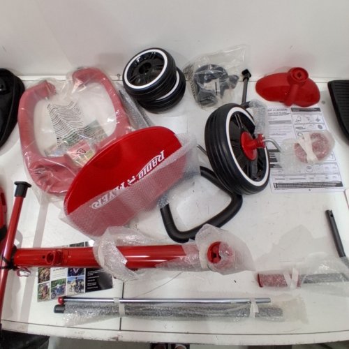 RADIO FLYER 4-IN-1 PEDAL & PUSH STROLL N TRIKE - RED (MODEL: 469) image 4