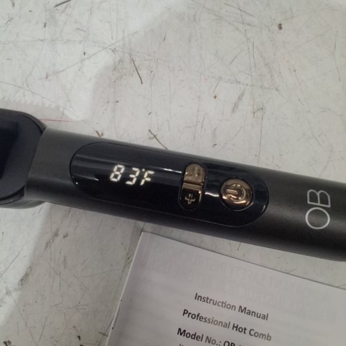 OLLA BELLA PROFESSIONAL HOT COMB - AC100-240 V 50/60HZ 30W - BLACK (MODEL: OB-HCB-BK) image 2