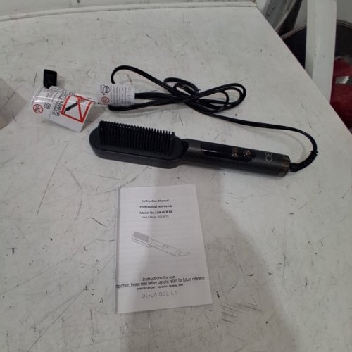 OLLA BELLA PROFESSIONAL HOT COMB - AC100-240 V 50/60HZ 30W - BLACK (MODEL: OB-HCB-BK) image 5