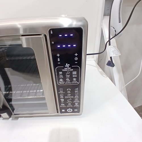 GOURMIA 19-IN-1 9-SLICE AIR FRYER OVEN WITH FRENCH DOORS & DIGITAL TOUCH CONTROLS - STAINLESS STEEL (MODEL: GTF2448) image 2