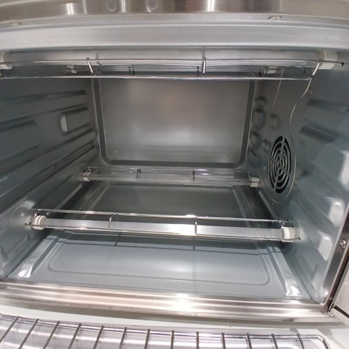 GOURMIA 19-IN-1 9-SLICE AIR FRYER OVEN WITH FRENCH DOORS & DIGITAL TOUCH CONTROLS - STAINLESS STEEL (MODEL: GTF2448) image 4