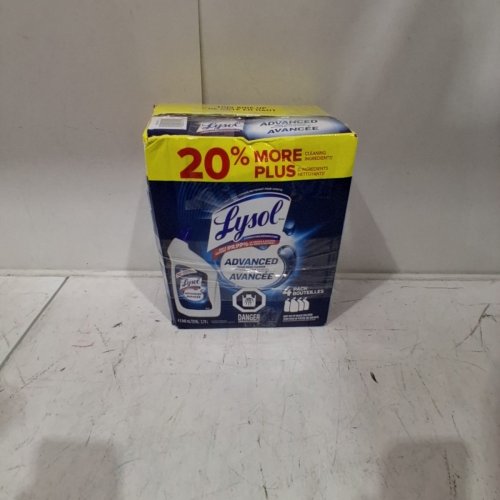 4PK LYSOL ADVANCED TOILET BOWL CLEANER - 946ML/BOTTLE (MODEL: 937319) image 4