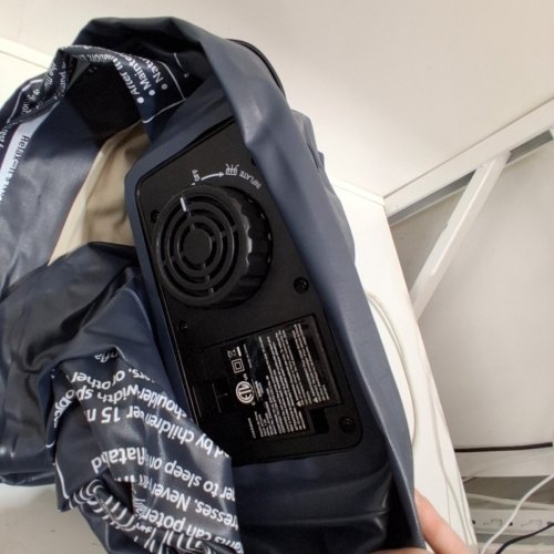 CHERIMOR INFLATABLE AIR MATTRESS - CALIFORNIA KING -18" - NAVY / GRAY (ITEM: A-CK-18-GRWH) image 5
