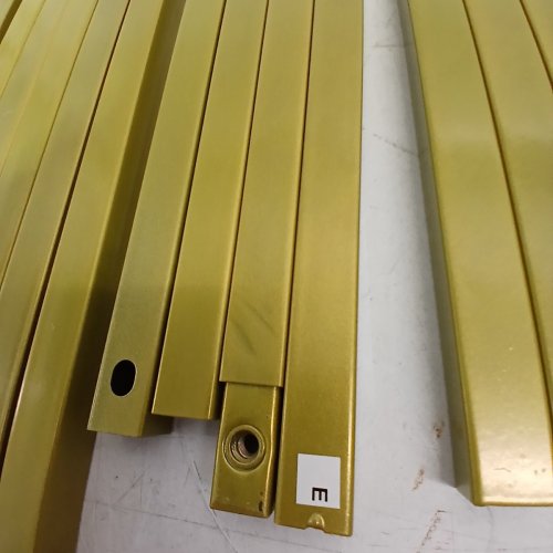 SQUARE METAL ARCH BACKDROP STAND - 6.6FT - GOLD (MODEL: HQGM66FT) image 3