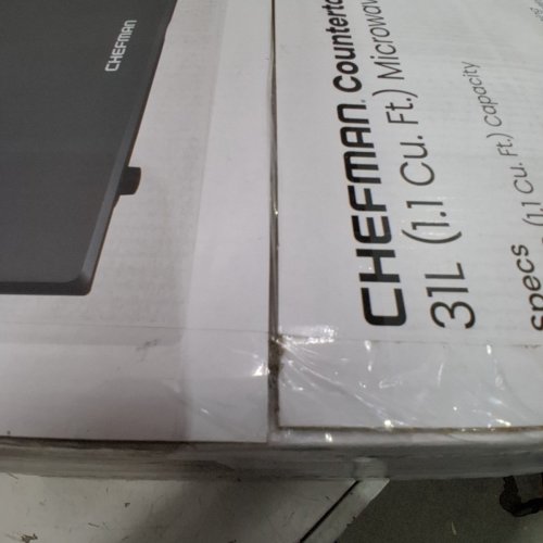 CHEFMAN COUNTERTOP MICROWAVE OVEN - 1.1CU.FT. - BLACK - (MODEL: RJ55-11-V2-CA) image 3