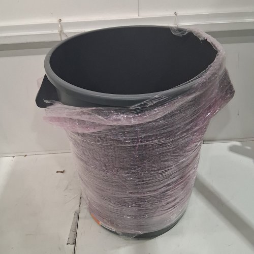 SPARTA BRONCO ROUND GARBAGE BIN - 20 GAL - GREY image 2