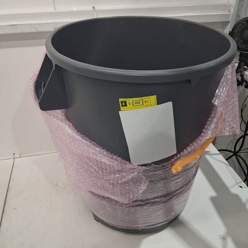 SPARTA BRONCO ROUND GARBAGE BIN - 20 GAL - GREY image 6