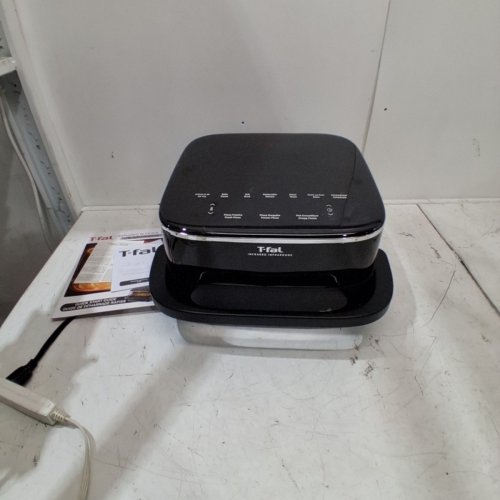 T-FAL INFRARED SURFACE AIR FRYER - 6.3 QT - 1800W - BLACK (MODEL: 2055376) image 4