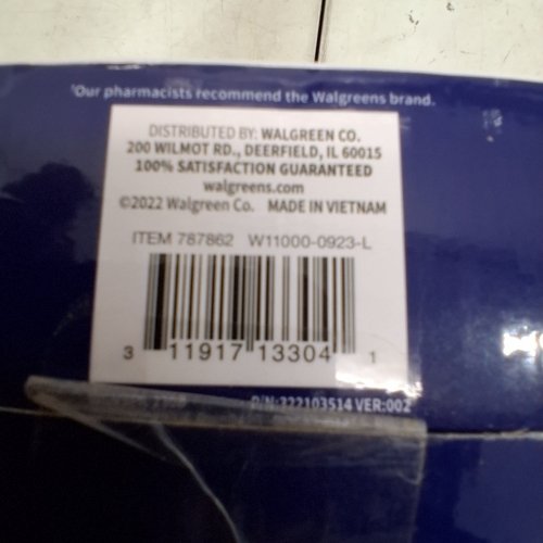 WALGREENS DELUXE ARM BLOOD PRESSURE MONITOR (MODEL: W11000-0923-L/787862) image 2